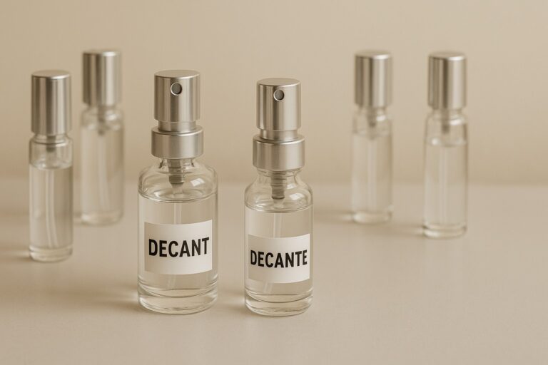 Decantes ou Decants? Entenda o termo correto e onde comprar com segurança
