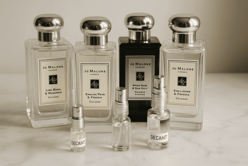 Decants Jo Malone originais de perfumes importados