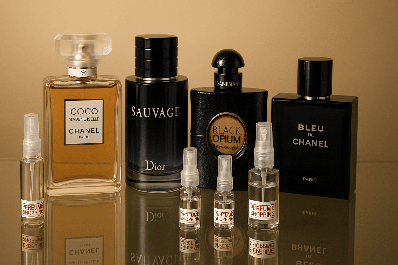 Decants originais de perfumes importados no Brasil