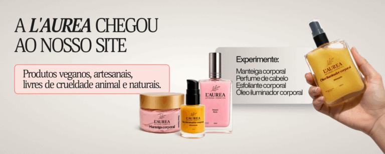 L’aurea: a chegada de cosméticos artesanais à Perfume Shopping