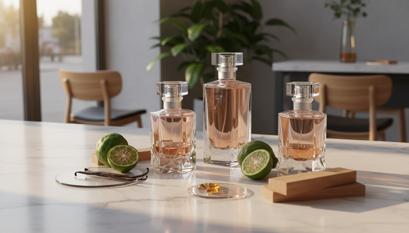 Composição e Notas Olfativas de Perfumes Bons