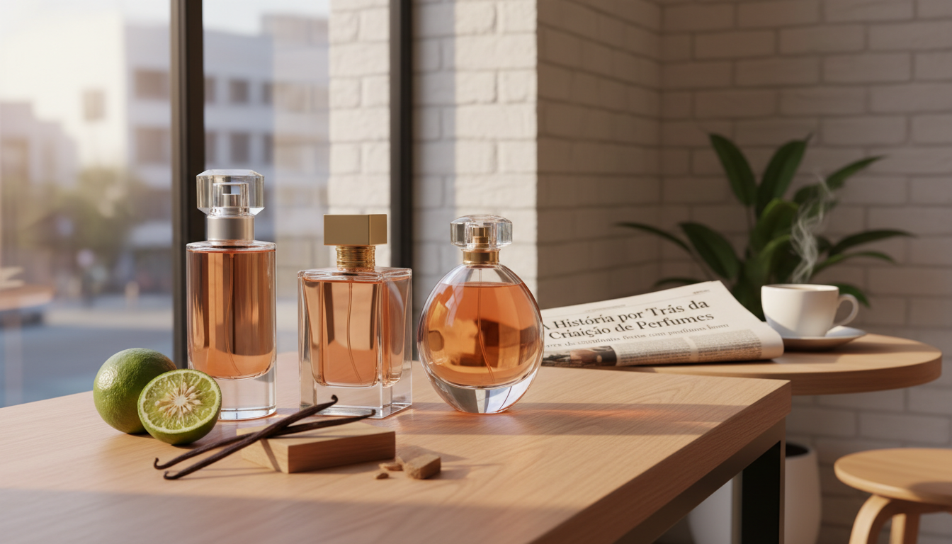 A História por Trás da Criação de Perfumes