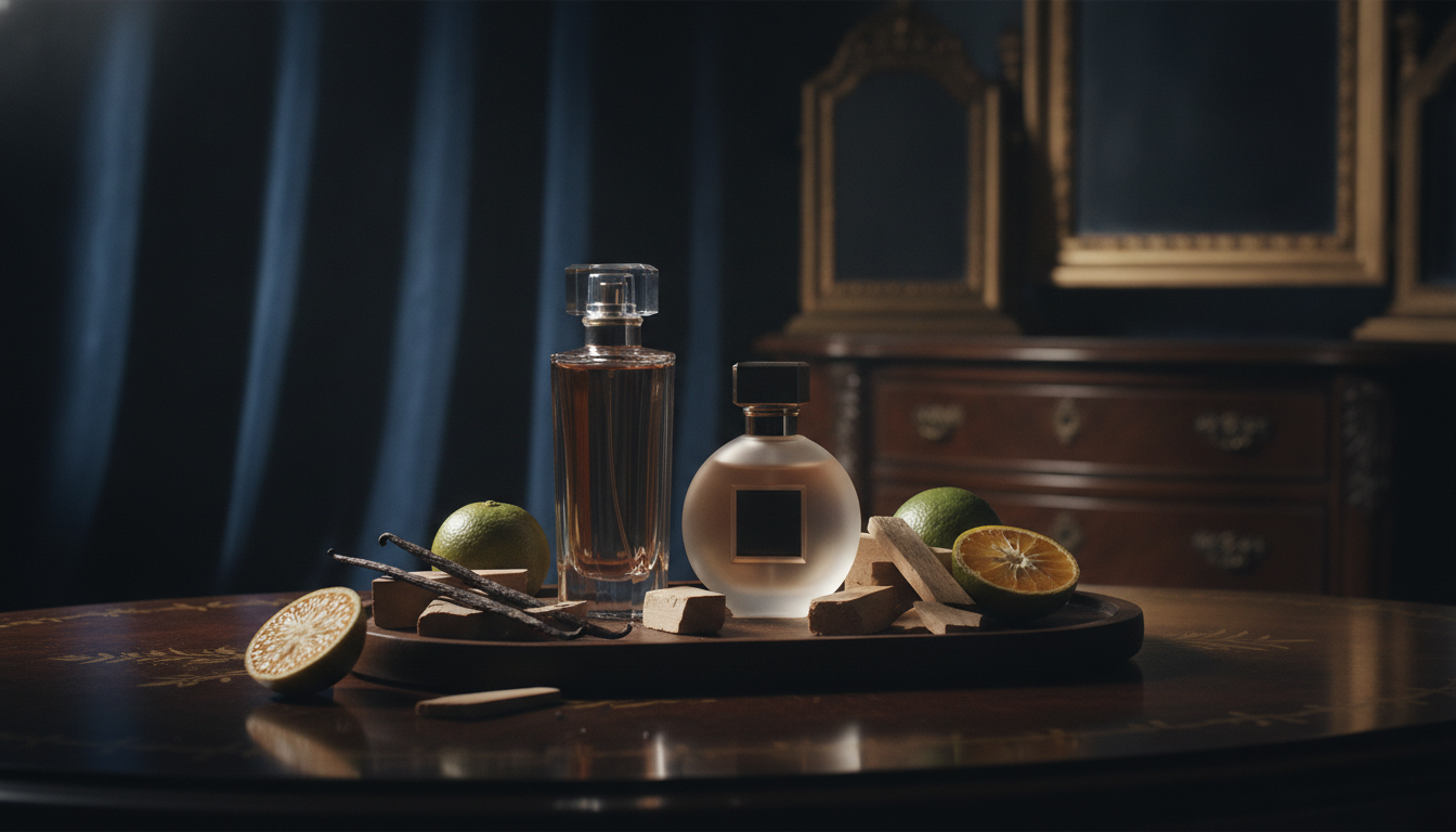Perfumes que transmitem confiança e estilo