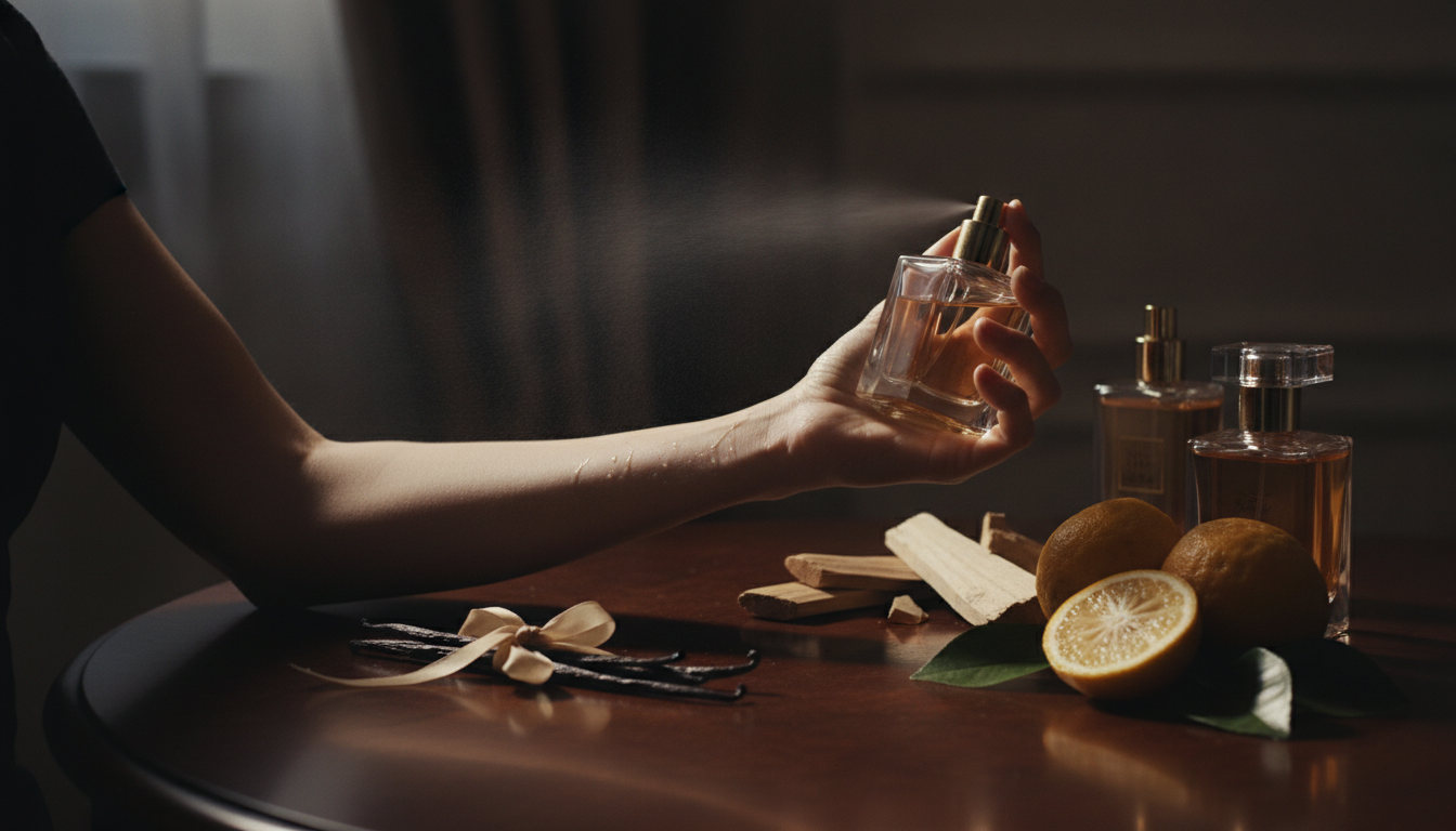 A Experiência Real: Como Testar um Perfume na Pele