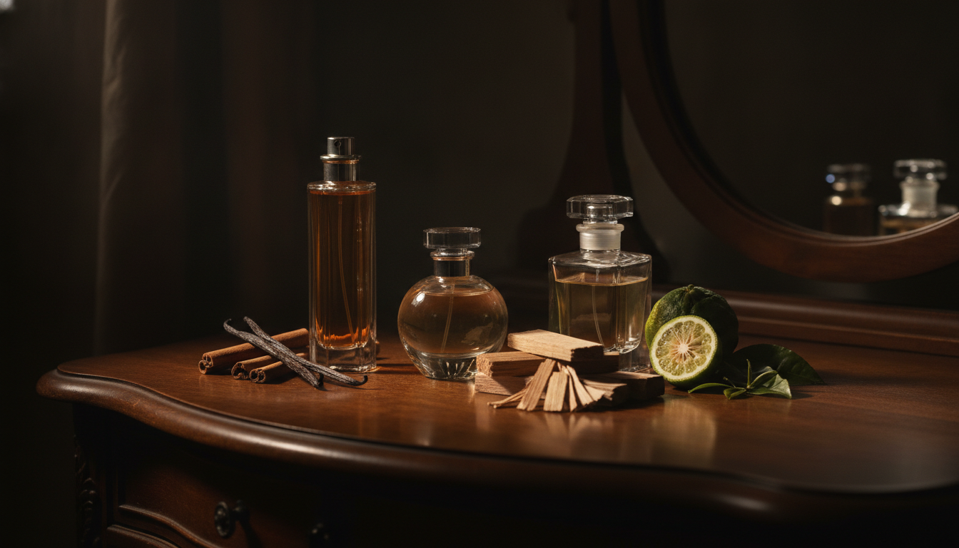Composição das Notas Olfativas na Evolução do Perfume