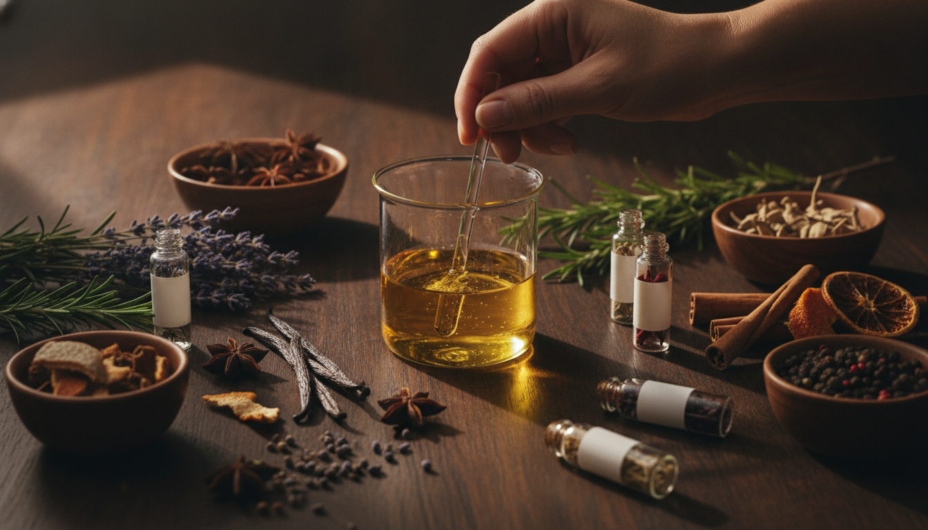 Composição e Notas Olfativas dos Perfumes em Decant