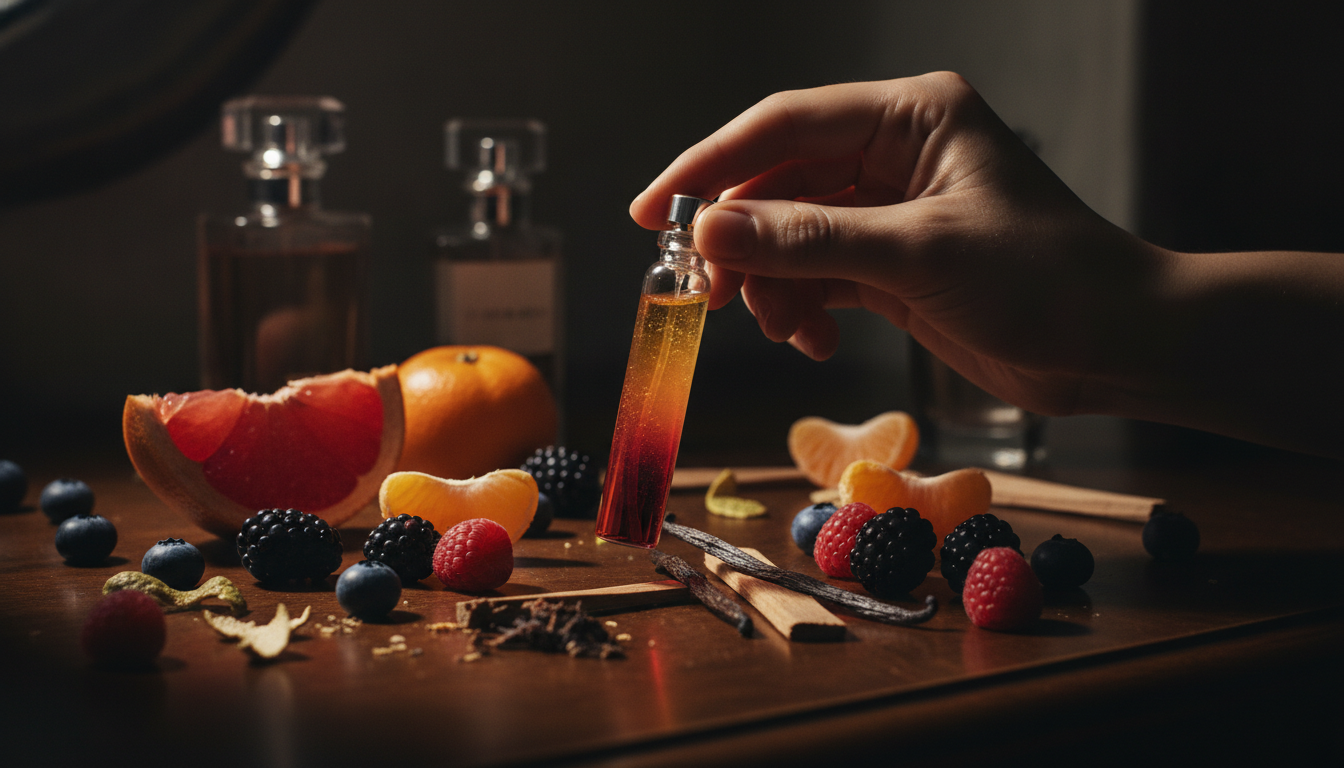 Composição e Notas Olfativas do L'Eau de Fruits